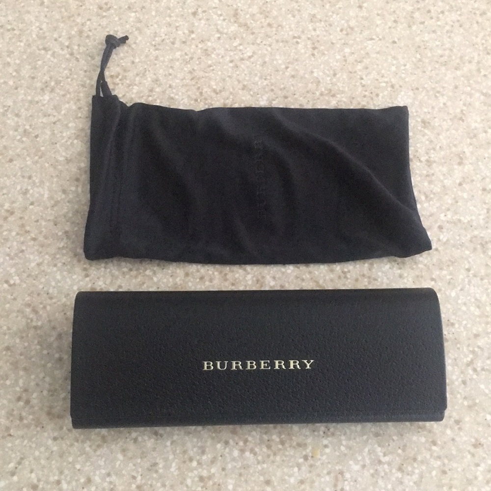 Burberry eyeglass case
